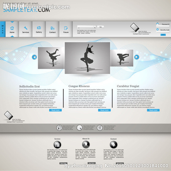 網(wǎng)站網(wǎng)頁設(shè)計模板與矢量圖 助力廣告設(shè)計的專業(yè)圖庫