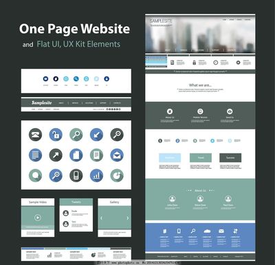 網(wǎng)頁與網(wǎng)站設(shè)計模板圖片的實用指南